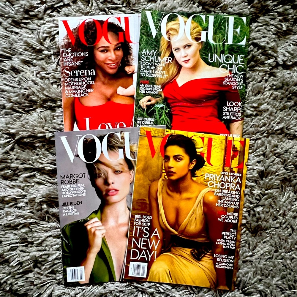 VOGUE MAGAZINE - Four Issues